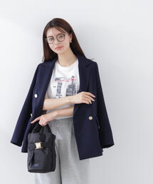 PROPORTION BODY DRESSING（プロポーションボディドレッシング）の「<セットアップ対応>ダブルジャケット   1216150304（テーラードジャケット）」