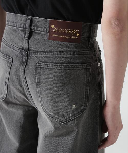 MASU（エムエーエスユー）の「MASU/エムエーエスユー/MB BAGGY JEANS VINTAGE/B26U6PL002（デニムパンツ・メンズ・ブラック/その他4・46/44）」の7枚目の写真