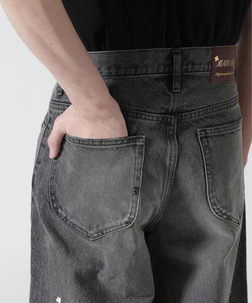 MASU（エムエーエスユー）の「MASU/エムエーエスユー/MB BAGGY JEANS VINTAGE/B26U6PL002（デニムパンツ・メンズ・ブラック/その他4・46/44）」の8枚目の写真