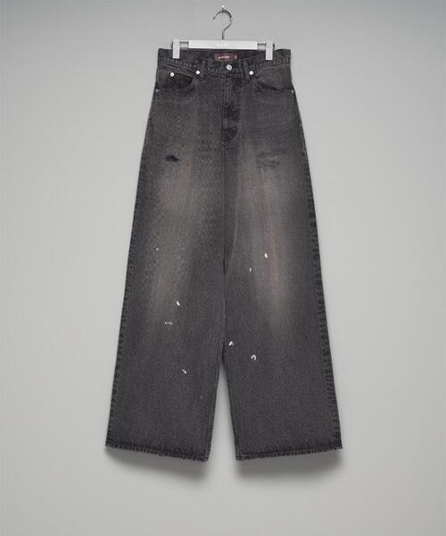 MASU（エムエーエスユー）の「MASU/エムエーエスユー/MB BAGGY JEANS VINTAGE/B26U6PL002（デニムパンツ・メンズ・ブラック/その他4・46/44）」の9枚目の写真