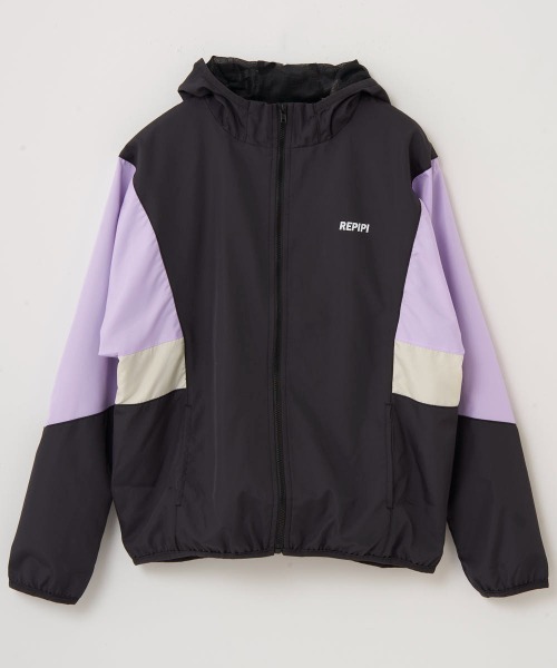 repipi armario（レピピ アルマリオ）の「ウィンドブレーカー（その他アウター・キッズ・サックスブルー/パープル/ベージュ・140/170/160/150）」の3枚目の写真