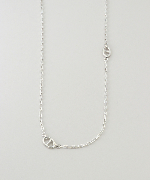 Garden of Eden(ガーデンオブエデン)の「【GARDEN OF EDEN/ガーデン オブ エデン】Anchor chain long Necklace(ネックレス・レディース・シルバー・FREE)」の5枚目の写真