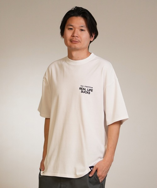 TOY MACHINE(トイ マシーン)の「TOY MACHINE/トイマシーン 半袖 Tシャツ BIKE SECT DRY SS TEE MTMSGST9(Tシャツ/カットソー・メンズ・ホワイト/ブラック・XL/L/M)」の5枚目の写真