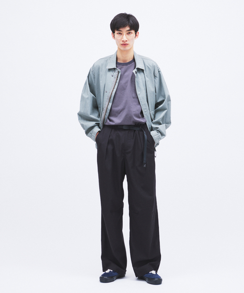Gramicci(グラミチ)の「Gramicci / グラミチ 別注 ストレート タック スラックス(スラックス・メンズ・ブラック/ブラウン系その他/グレー・LARGE/MEDIUM)」の13枚目の写真