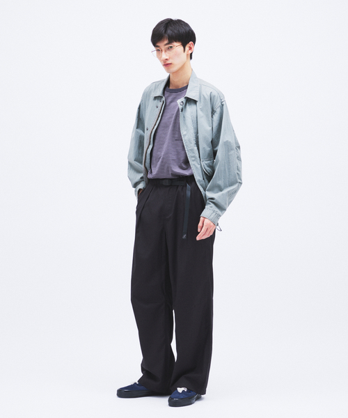 Gramicci(グラミチ)の「Gramicci / グラミチ 別注 ストレート タック スラックス(スラックス・メンズ・ブラック/ブラウン系その他/グレー・LARGE/MEDIUM)」の15枚目の写真