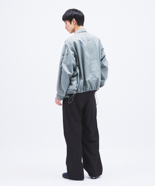 Gramicci(グラミチ)の「Gramicci / グラミチ 別注 ストレート タック スラックス(スラックス・メンズ・ブラック/ブラウン系その他/グレー・LARGE/MEDIUM)」の17枚目の写真