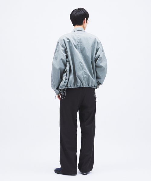 Gramicci(グラミチ)の「Gramicci / グラミチ 別注 ストレート タック スラックス(スラックス・メンズ・ブラック/ブラウン系その他/グレー・LARGE/MEDIUM)」の18枚目の写真