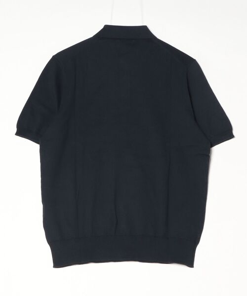 POLO RALPH LAUREN(ポロ ラルフ ローレン)の「コットン ポロカラー セーター(ニット/セーター・メンズ・ブルー・L/M/S/XS/XL/XXL)」の2枚目の写真