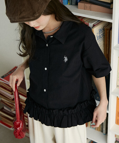 セール】U.S. POLO ASSN. × PUBLUX/ユーエスポロアッスン 別注 裾