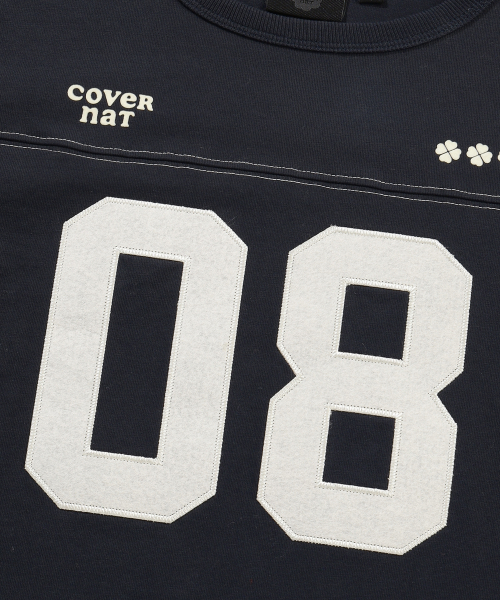 COVERNAT(カバーナット)の「ウィメンズナンバーロゴロングスリーブダークネイビー(Tシャツ/カットソー・レディース・その他・WS/WM)」の4枚目の写真