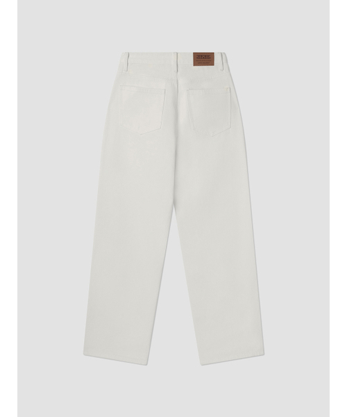 ANNEHEARTS（アンハーツ）の「Color Wide Denim Pants Ivory（デニムパンツ・レディース・その他・SMALL/MEDIUM/LARGE）」の4枚目の写真