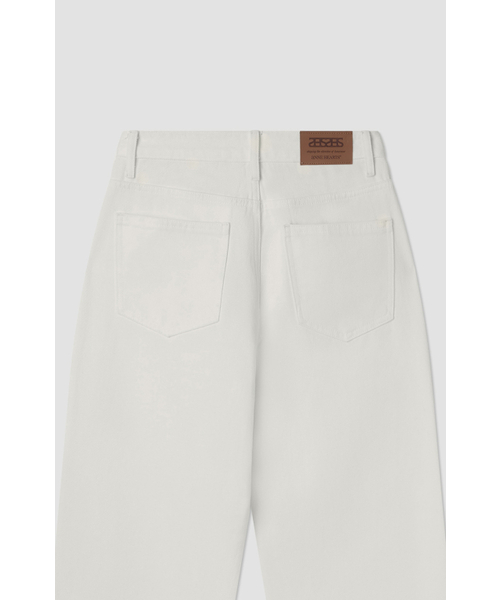 ANNEHEARTS（アンハーツ）の「Color Wide Denim Pants Ivory（デニムパンツ・レディース・その他・SMALL/MEDIUM/LARGE）」の6枚目の写真