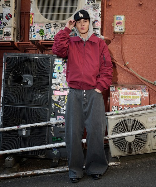 MA-1 2WAY REVERSIBLE NYLON SHORT BLOUSON／2WAY リバーシブル