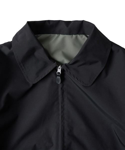 kutir(クティール)の「MA-1 2WAY REVERSIBLE NYLON SHORT BLOUSON/2WAY リバーシブルナイロンショートブルゾン(ブルゾン・メンズ・チャコールグレー/ボルドー/ネイビー/カーキ/ブラック・LARGE/MEDIUM/SMALL/X-LARGE)」の10枚目の写真