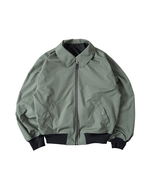 kutir(クティール)の「MA-1 2WAY REVERSIBLE NYLON SHORT BLOUSON/2WAY リバーシブルナイロンショートブルゾン(ブルゾン・メンズ・チャコールグレー/ボルドー/ネイビー/カーキ/ブラック・LARGE/MEDIUM/SMALL/X-LARGE)」の14枚目の写真