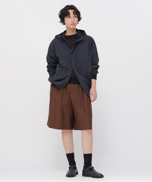 MARGARET HOWELL(マーガレットハウエル)の「COTTON LINEN RAMIE PIQUE(ニット/セーター・レディース・ライトグレー/ブラック・2)」の4枚目の写真