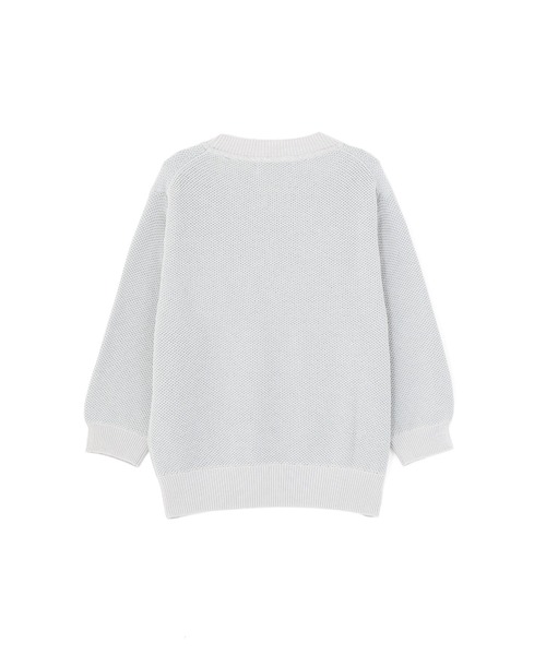 MARGARET HOWELL(マーガレットハウエル)の「COTTON LINEN RAMIE PIQUE(ニット/セーター・レディース・ライトグレー/ブラック・2)」の10枚目の写真