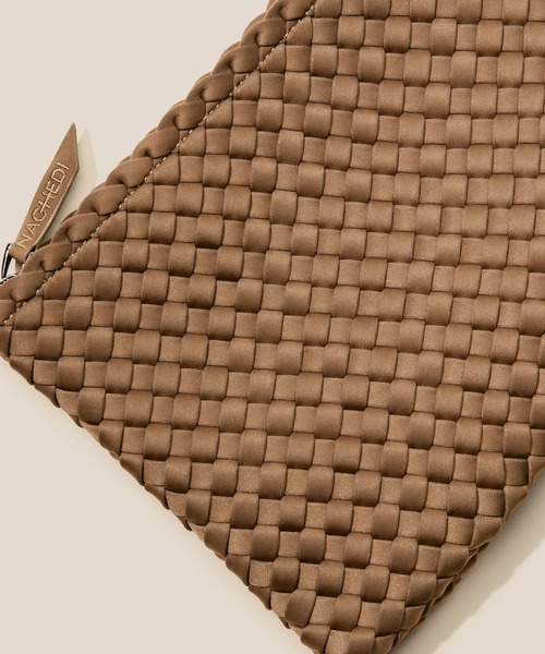 NAGHEDI（ナゲディ）の「【NAGHEDI（ナゲディ）】ST BARTHS medium TOTE(core)（トートバッグ・レディース・キャメル/ダークブラウン/ライトグレー・FREE）」の14枚目の写真