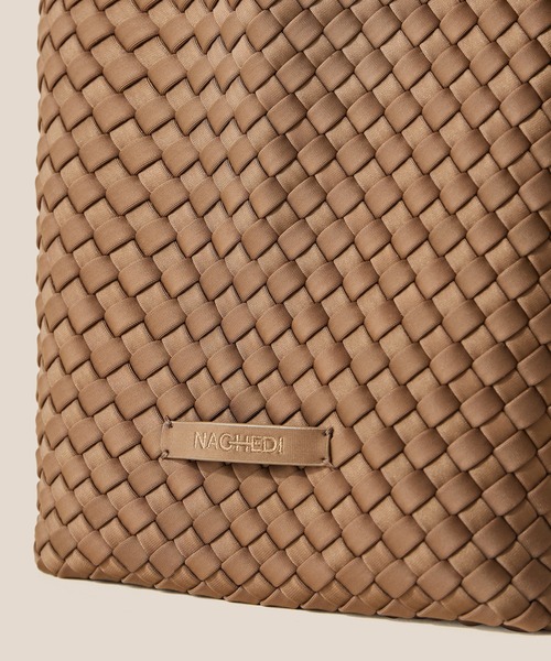 NAGHEDI（ナゲディ）の「【NAGHEDI（ナゲディ）】ST BARTHS medium TOTE(core)（トートバッグ・レディース・キャメル/ダークブラウン/ライトグレー・FREE）」の15枚目の写真