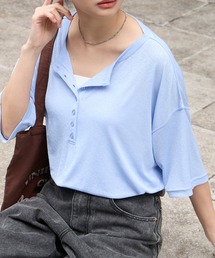 セール】ティアードフリルカットソープルオーバー（Tシャツ/カットソー