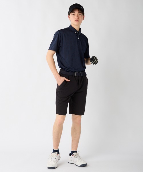FILA GOLF(フィラゴルフ )の「【FILA GOLF:フィラゴルフ】半袖ロゴジャカードシャツ ゴルフ(シャツ/ブラウス・メンズ・ブラック/ホワイト/ネイビー/オレンジ・LARGE/XX-LARGE/X-LARGE/MEDIUM)」の11枚目の写真