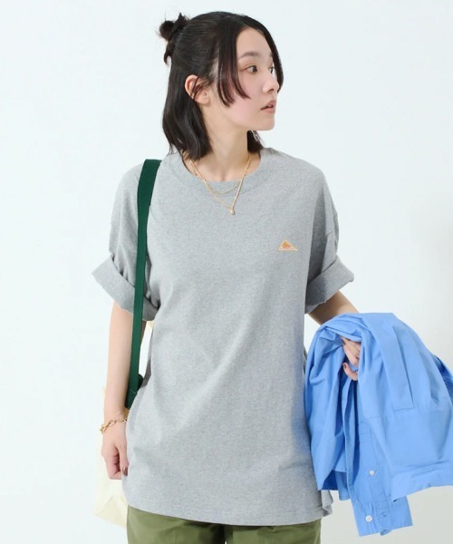 KELTY(ケルティ)の「KELTY BACK TYPO LOGO S/S T-SHIRT(Tシャツ/カットソー・メンズ・ホワイト/ブラック/グレー・L/XL/M)」の5枚目の写真