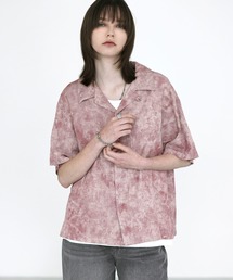 SOCCE（ソーシー）の「アブストラクトオープンカラーシャツ（シャツ/ブラウス）」