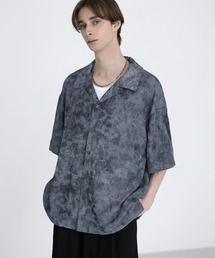 SOCCE（ソーシー）の「アブストラクトオープンカラーシャツ（シャツ/ブラウス）」