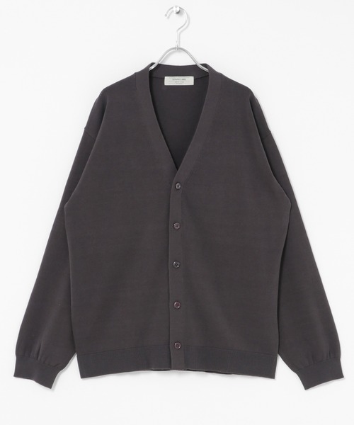 URBAN RESEARCH Sonny Label(アーバンリサーチサニーレーベル)の「強撚コットンニットカーディガン(カーディガン/ボレロ・メンズ・レッド/グレー/チャコールグレー・LARGE/MEDIUM)」の5枚目の写真