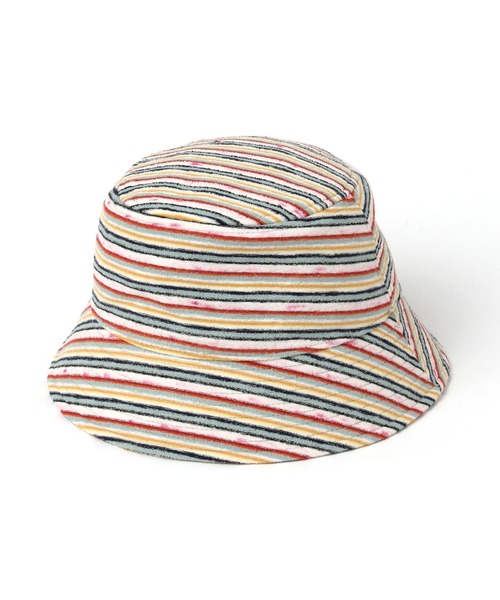 niko and...(ニコアンド)の「パイルバケットハット(ハット・レディース・ブルー/その他1/グリーン・0)」の1枚目の写真