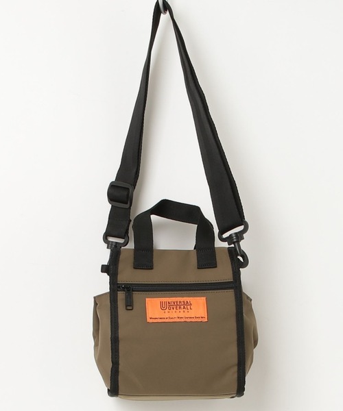 UNIVERSAL OVERALL(ユニバーサルオーバーオール)の「【94】【UNIVERSAL OVERALL/ユニバーサルオーバーオール】ワンポイントロゴ刺繍 スクウェア ミニショルダーバック/ハンドバック/5L(ショルダーバッグ・レディース・ブラック/カーキ/チャコールグレー・FREE)」の13枚目の写真