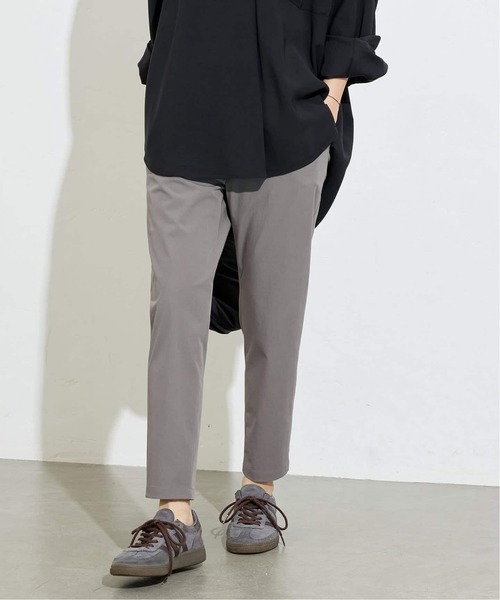 JOURNAL STANDARD（ジャーナルスタンダード）の「《追加》【撥水/接触冷感/洗える/UV】リネンナイロンストレッチテーパードパンツ（その他パンツ・レディース・グレー/ブラック/ベージュ系その他・36/40/38）」の14枚目の写真