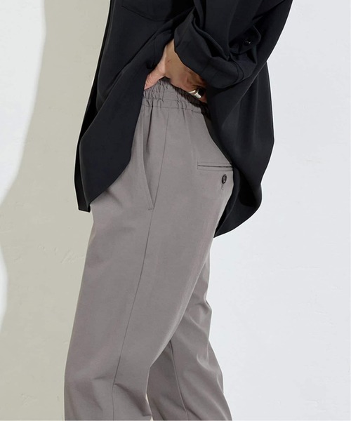 JOURNAL STANDARD（ジャーナルスタンダード）の「《追加》【撥水/接触冷感/洗える/UV】リネンナイロンストレッチテーパードパンツ（その他パンツ・レディース・グレー/ブラック/ベージュ系その他・36/40/38）」の16枚目の写真