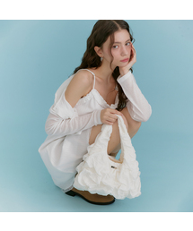 MICANE（ミケーネ）の「シルビアクリンクルソフトホーボーバッグ_small.ver（ショルダーバッグ）」