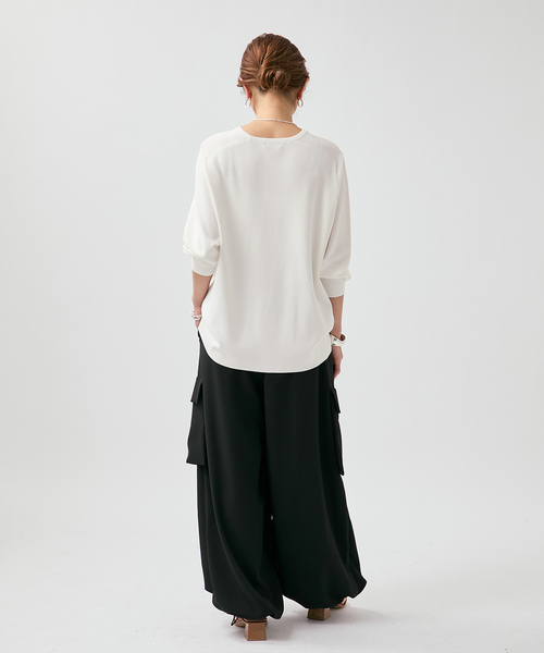 VERMEIL par iena（ヴェルメイユパーイエナ）の「Utility イージーパンツ（その他パンツ・レディース・ブラック/ブラウン・38/36）」の14枚目の写真