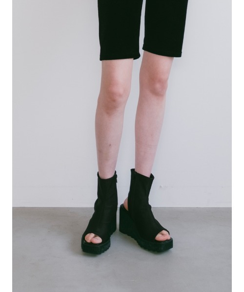 sahara（サハラ）の「Boots Sandals/ブーツサンダル（サンダル・レディース・ブラウン/アイボリー/ブラック・M/L/S）」の10枚目の写真