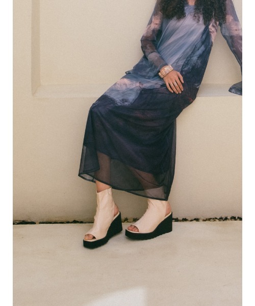 sahara（サハラ）の「Boots Sandals/ブーツサンダル（サンダル・レディース・ブラウン/アイボリー/ブラック・M/L/S）」の13枚目の写真