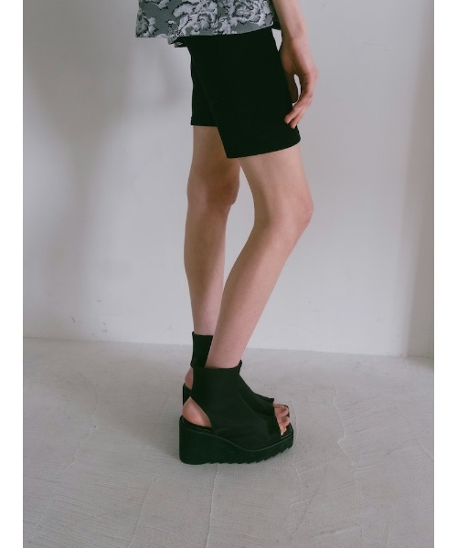 sahara（サハラ）の「Boots Sandals/ブーツサンダル（サンダル・レディース・ブラウン/アイボリー/ブラック・M/L/S）」の5枚目の写真