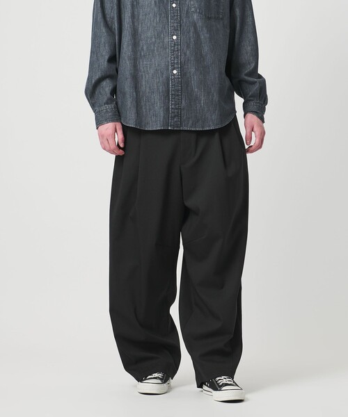UNITED ARROWS & SONS（ユナイテッドアローズアンドサンズ）の「＜UNITED ARROWS & SONS＞ W/TRO 2P WD SLD SLACKS/スラックス（スラックス・メンズ・ブラック・S/L/M/XL）」の17枚目の写真