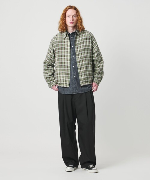 UNITED ARROWS & SONS（ユナイテッドアローズアンドサンズ）の「＜UNITED ARROWS & SONS＞ W/TRO 2P WD SLD SLACKS/スラックス（スラックス・メンズ・ブラック・S/L/M/XL）」の2枚目の写真