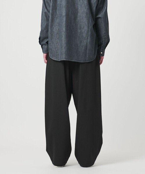 UNITED ARROWS & SONS（ユナイテッドアローズアンドサンズ）の「＜UNITED ARROWS & SONS＞ W/TRO 2P WD SLD SLACKS/スラックス（スラックス・メンズ・ブラック・S/L/M/XL）」の5枚目の写真