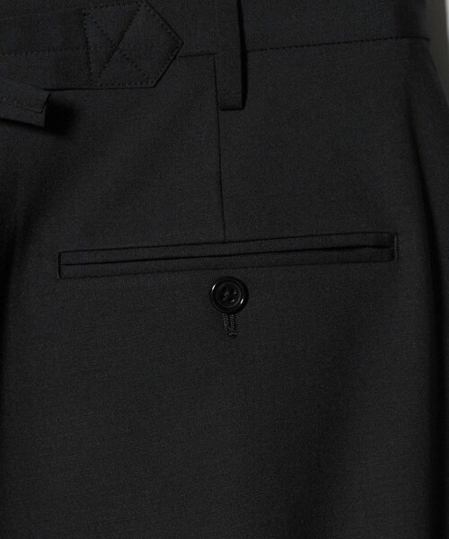 UNITED ARROWS & SONS（ユナイテッドアローズアンドサンズ）の「＜UNITED ARROWS & SONS＞ W/TRO 2P WD SLD SLACKS/スラックス（スラックス・メンズ・ブラック・S/L/M/XL）」の10枚目の写真