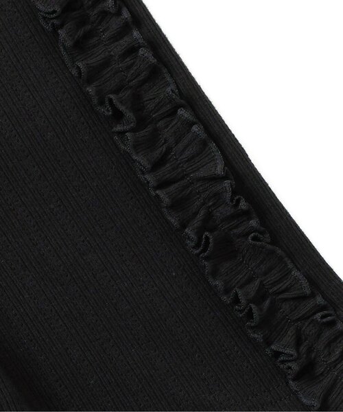 apres les cours（アプレレクール）の「ひんやりサイドフリルショートレギンス（レギンス/スパッツ・キッズ・ブラック/サックスブルー・80/90/100/110/120/130）」の9枚目の写真