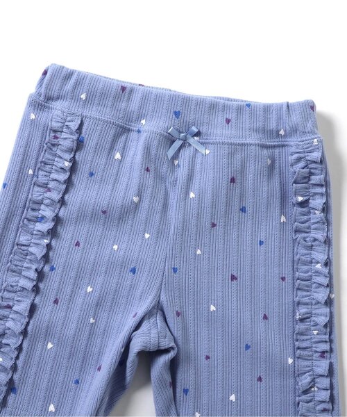 apres les cours（アプレレクール）の「ひんやりサイドフリルショートレギンス（レギンス/スパッツ・キッズ・ブラック/サックスブルー・80/90/100/110/120/130）」の8枚目の写真