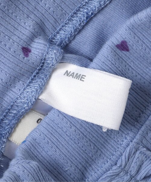 apres les cours（アプレレクール）の「ひんやりサイドフリルショートレギンス（レギンス/スパッツ・キッズ・ブラック/サックスブルー・80/90/100/110/120/130）」の5枚目の写真