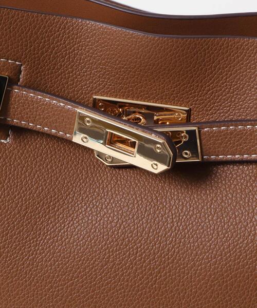 URBAN RESEARCH ROSSO WOMEN（アーバンリサーチ　ロッソ）の「『一部別注カラー』&MyuQ　AGLAIA（トートバッグ・レディース・ブラック/ベージュ/キャメル・-）」の12枚目の写真