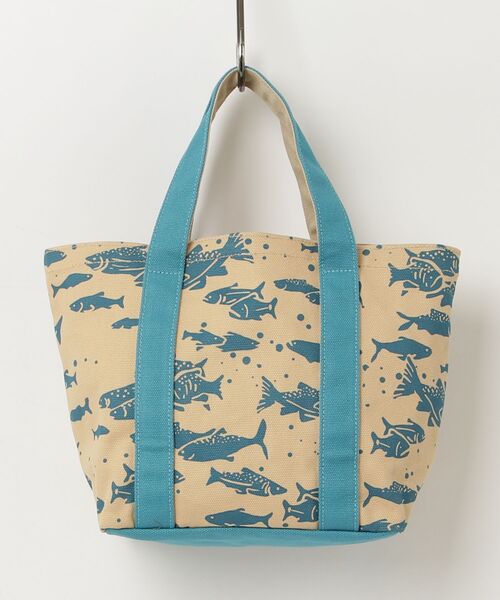PENDLETON(ペンドルトン)の「【PE3】【PENDLETON/ペンドルトン】Salmon Pattern CANVAS MINI TOTE PDT-000-261015(トートバッグ・メンズ・ブルー/ブラック・FREE)」の3枚目の写真