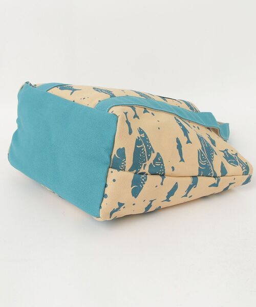 PENDLETON(ペンドルトン)の「【PE3】【PENDLETON/ペンドルトン】Salmon Pattern CANVAS MINI TOTE PDT-000-261015(トートバッグ・メンズ・ブルー/ブラック・FREE)」の4枚目の写真