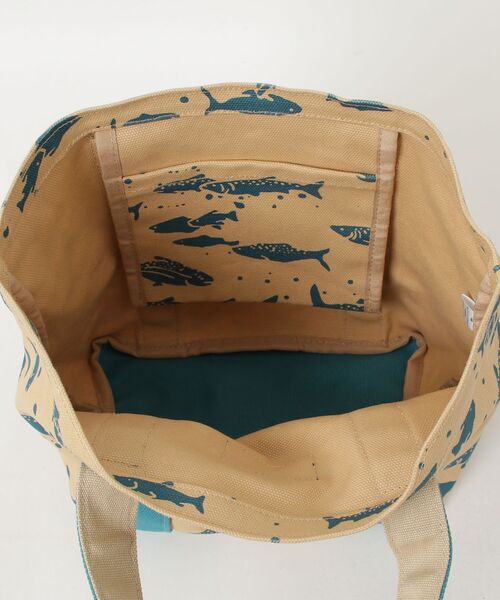 PENDLETON(ペンドルトン)の「【PE3】【PENDLETON/ペンドルトン】Salmon Pattern CANVAS MINI TOTE PDT-000-261015(トートバッグ・メンズ・ブルー/ブラック・FREE)」の5枚目の写真