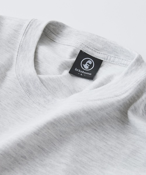 brknhome(ブロークンホーム)の「【BRKNHOME/ブロークンホーム】×【ZERO STAIN/ゼロステイン】コラボ 7分袖 裾ラウンド クルーネック ベースボール Tシャツ(Tシャツ/カットソー・メンズ・オフホワイト/ホワイト/スミクロ・MEDIUM/LARGE)」の13枚目の写真